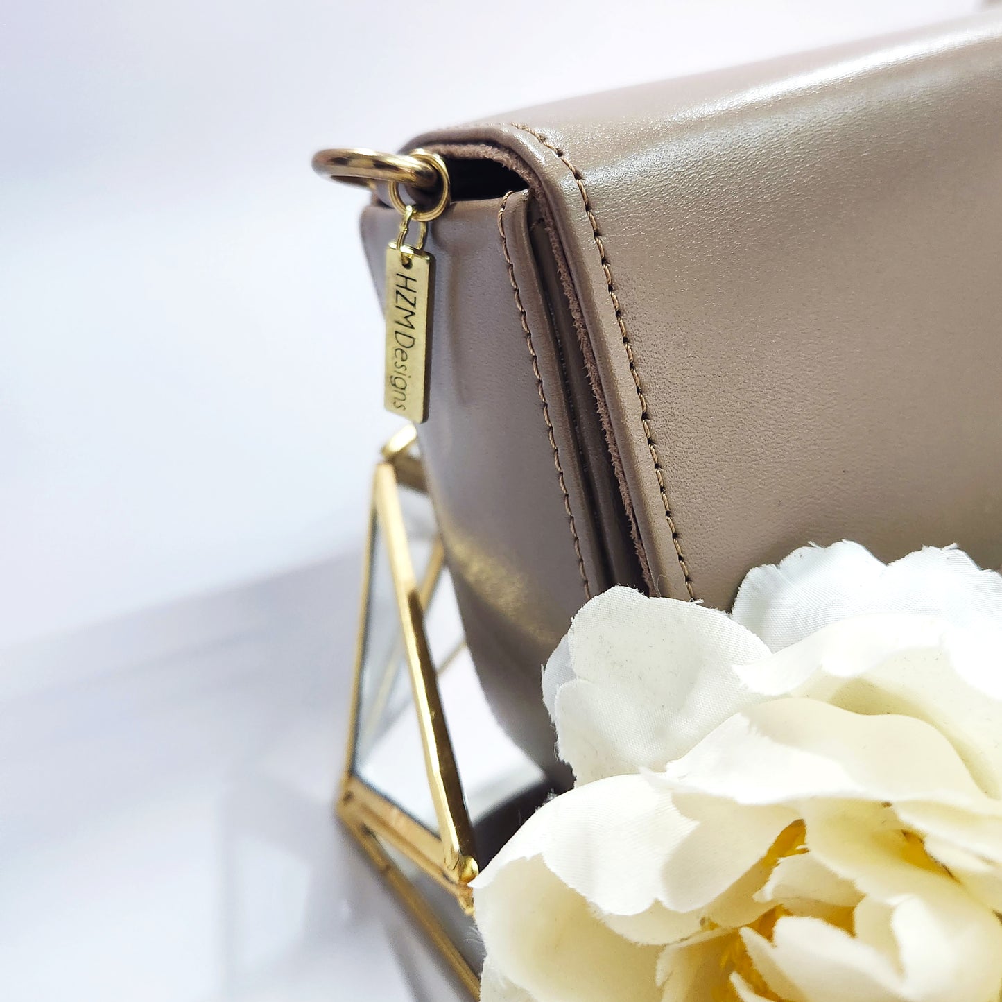 Wedding Party Formal Sling bag Handbag Brown Beige