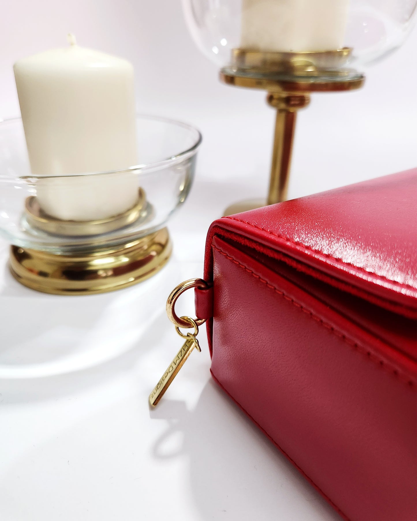 Wedding Party Formal Sling bag Handbag Red Maroon