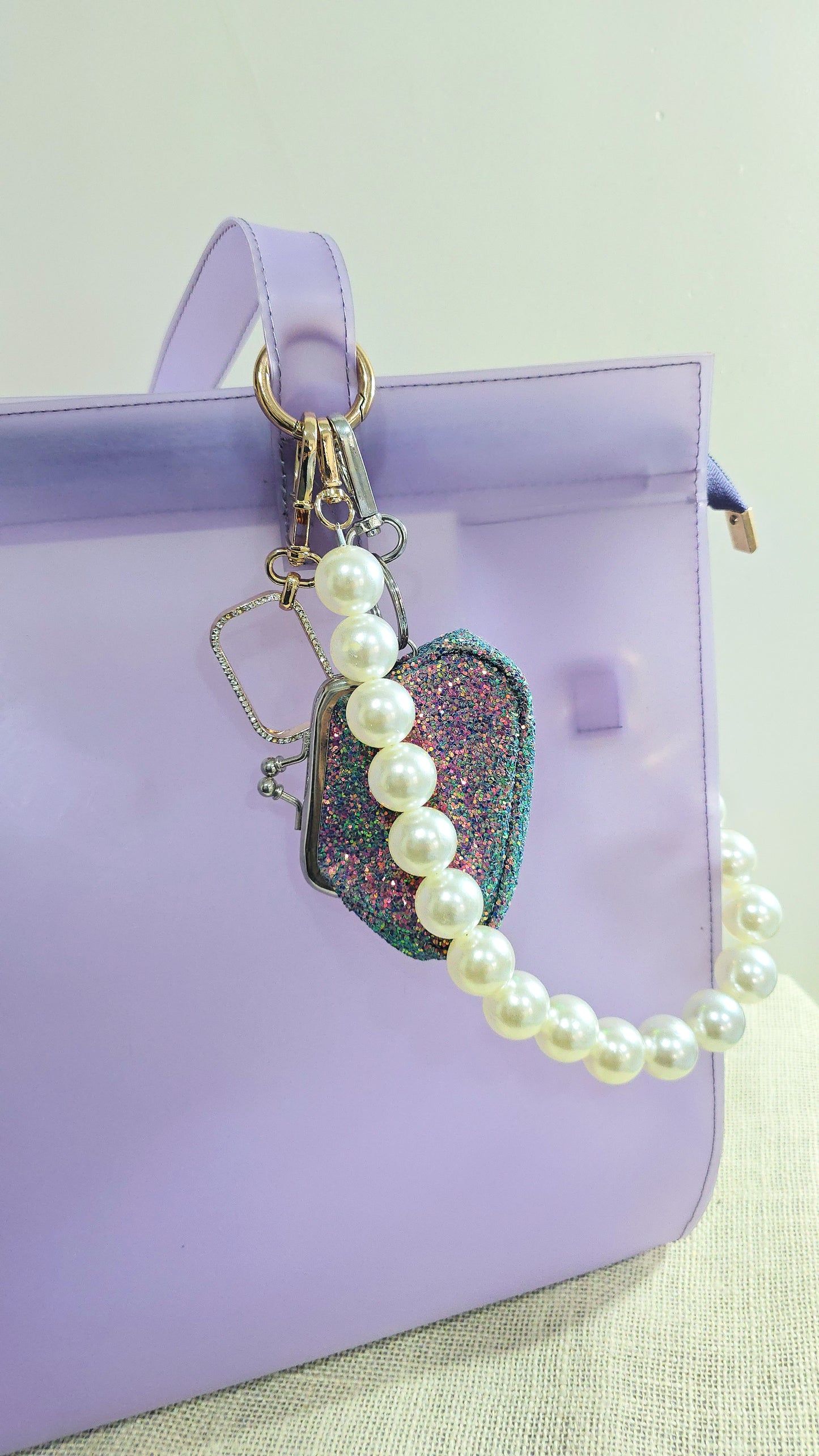 Pearl Chain - Handbag Accessory