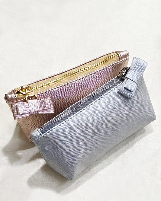 Double Bow Mini Pouch