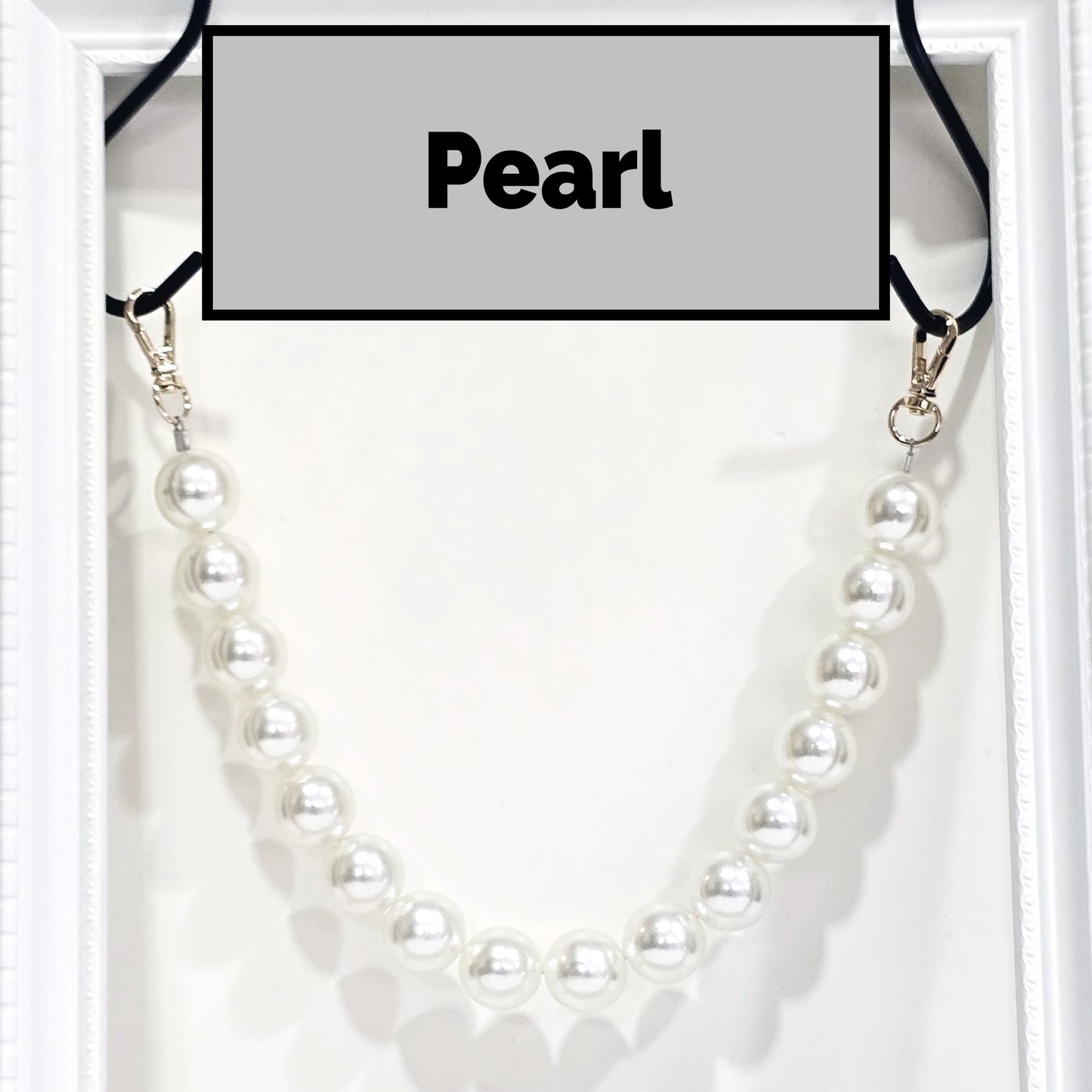 Pearl Chain - Handbag Accessory
