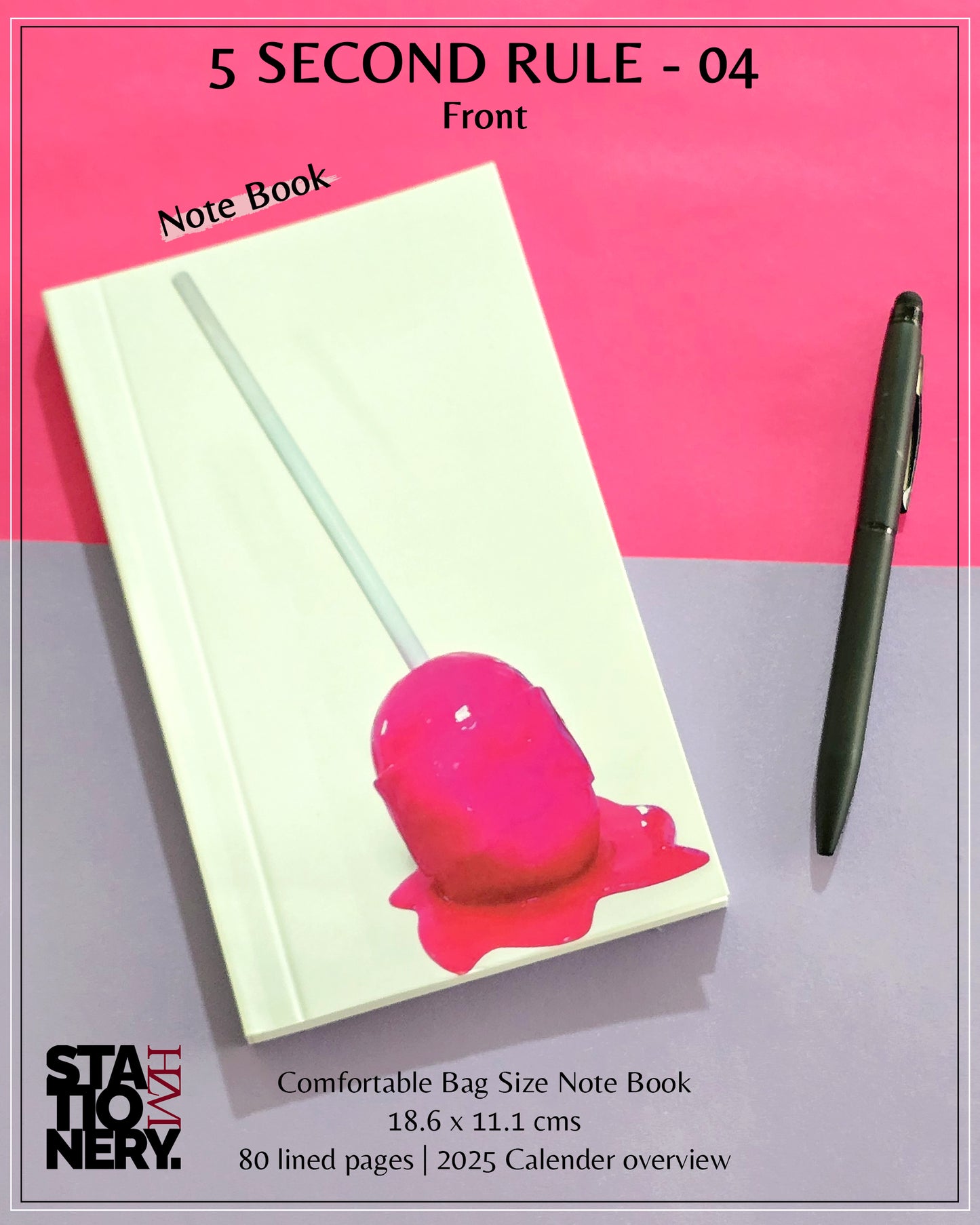 5 Second Rule - Note Book