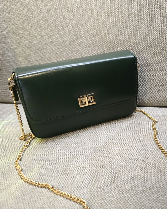 The Party Sling Bag, Emerald