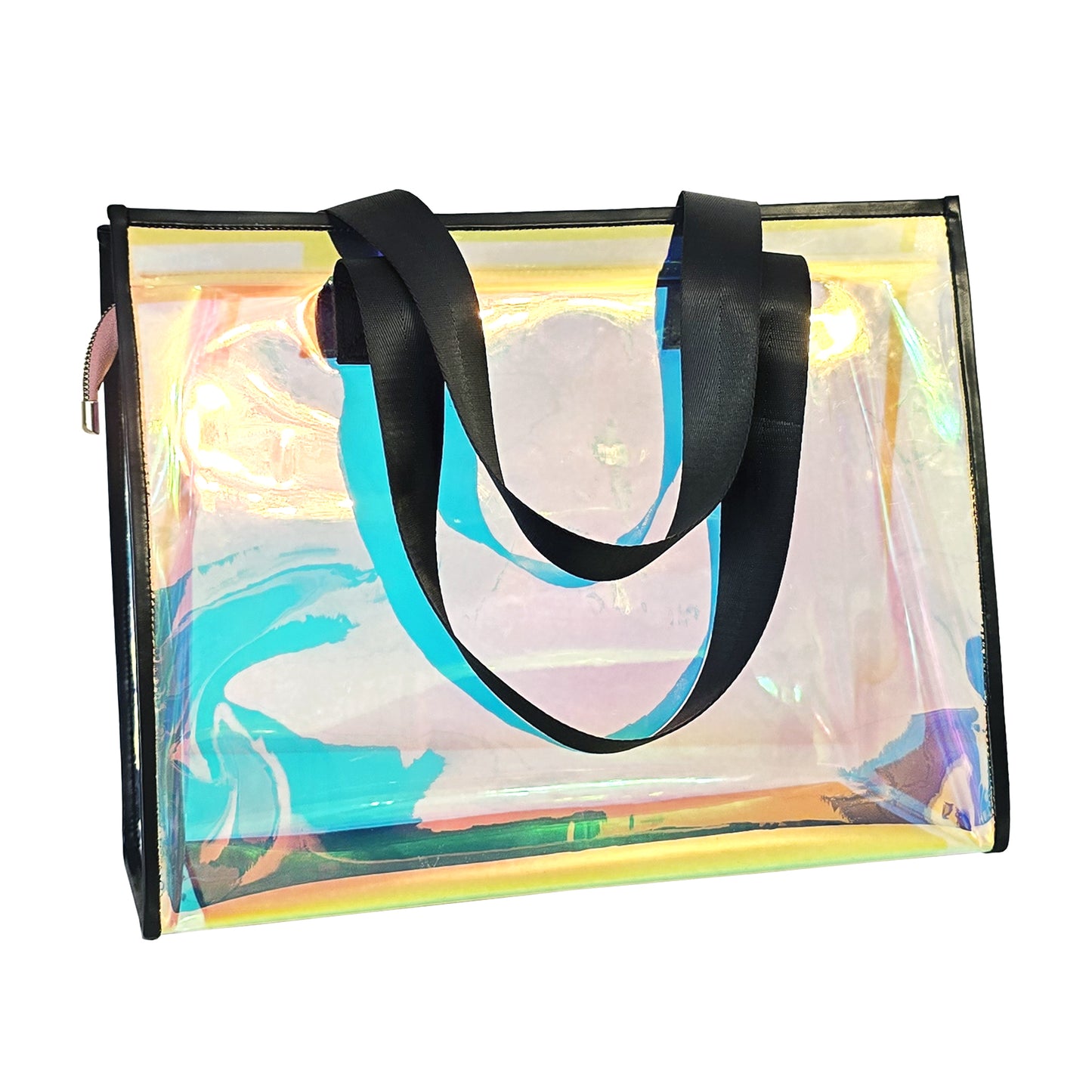 Iridescent Rainbow Tote