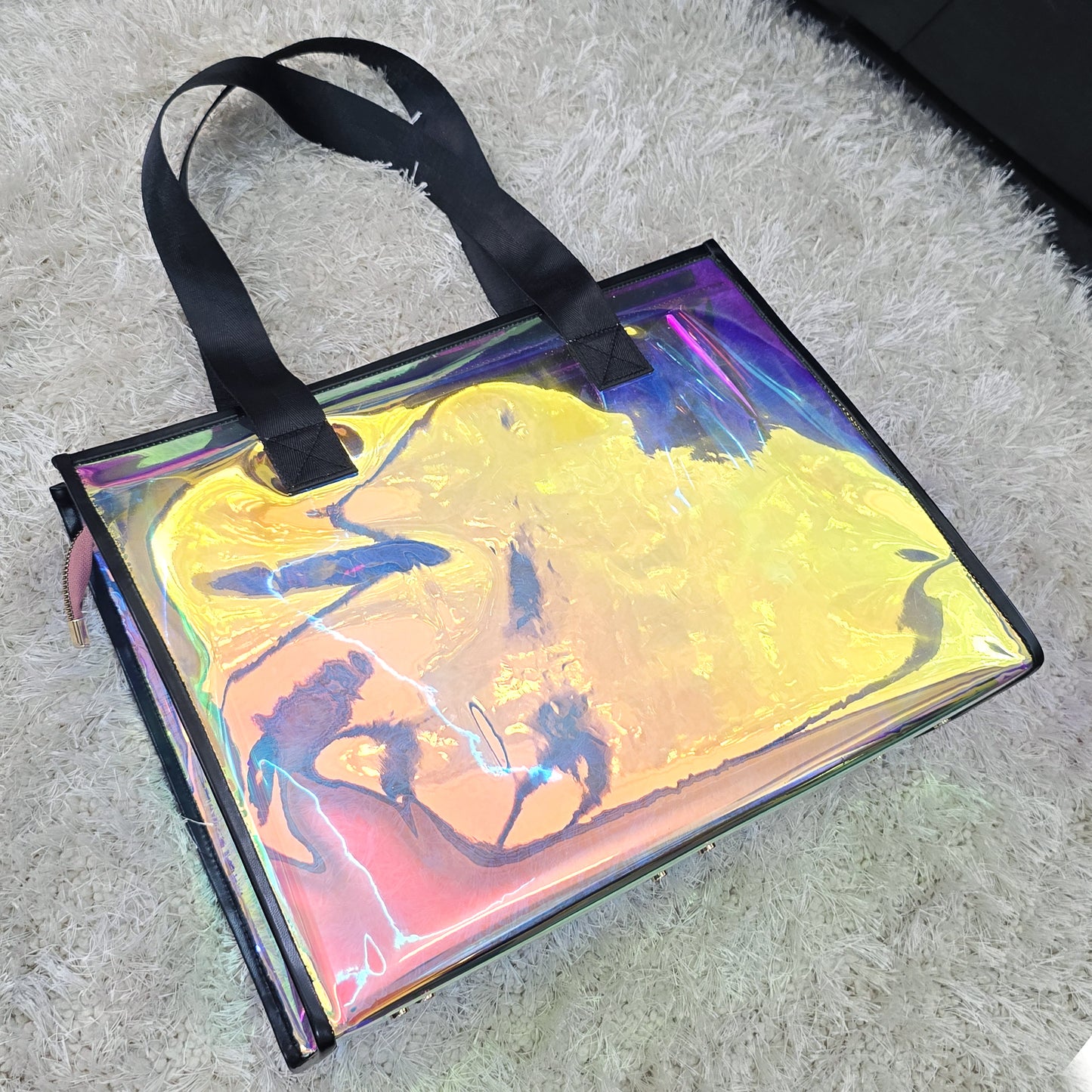 Iridescent Rainbow Tote