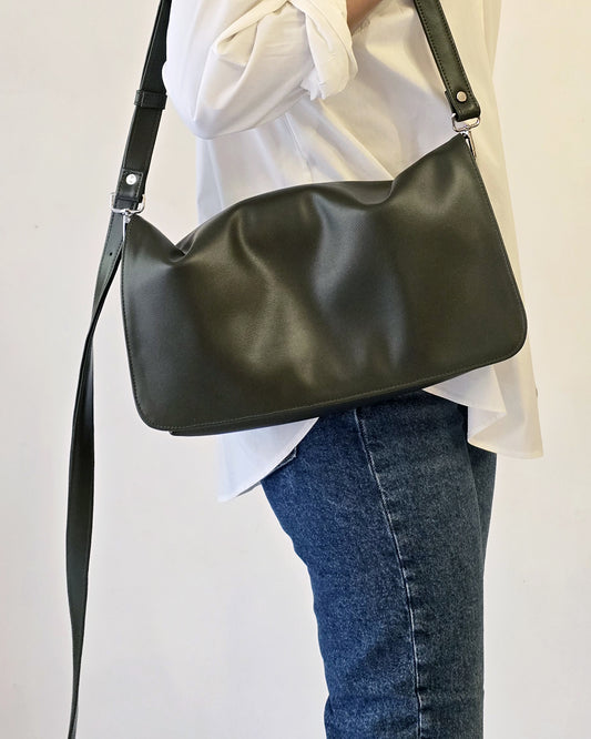 Slouchy Sling, Drab Olive Green