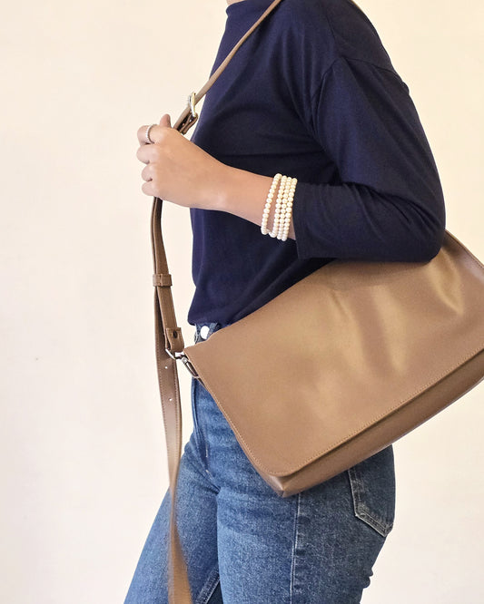 Slouchy Sling, Walnut Brown