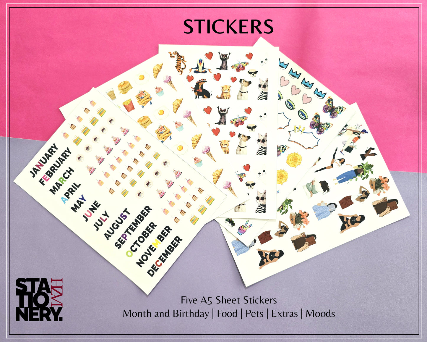 Curated Sticker Set